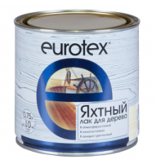 Лак яхтный EUROTEX Глянцевый 0,75 л.